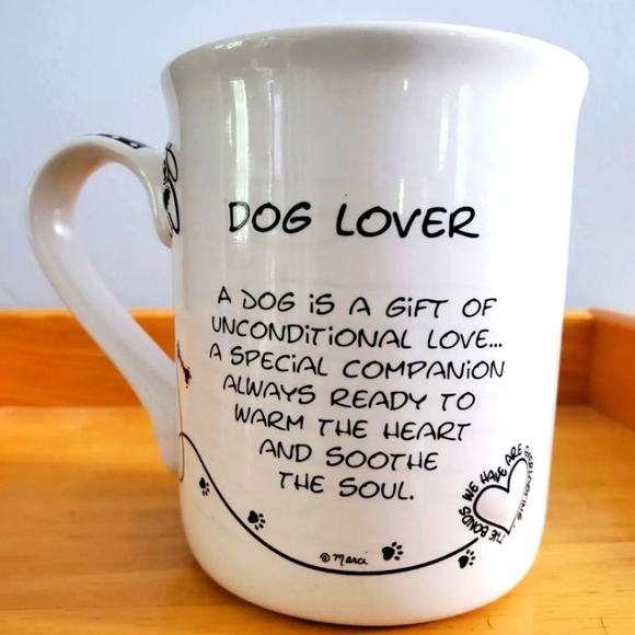 Dog love mug large coffee cup. 16oz - Picture 1 of 4